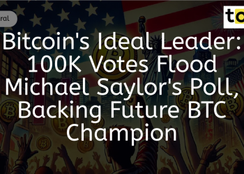 Bitcoin’s Ideal Leader: 100K Votes Flood Michael Saylor’s Poll, Backing Future BTC Champion