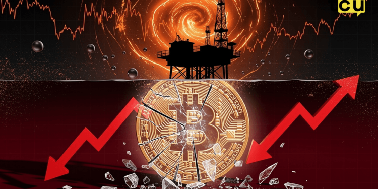 Bitcoin Drops Below $77,000 as Oil Surge Stalls Iran Talks