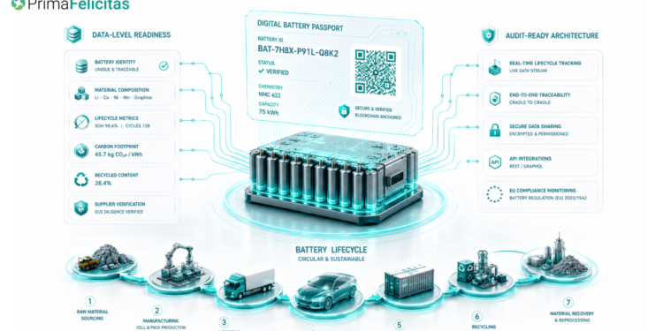 Digital Battery Passport Solution for Audit Readiness