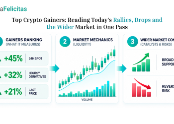 Top Crypto Gainers: Reading Today’s Rallies, Drops and the Wider Market in One Pass